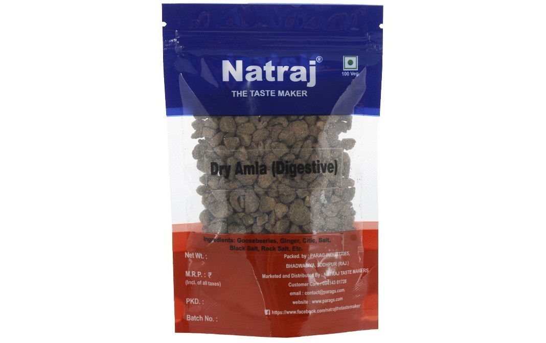 Natraj Dry Amla (Digestive)    Pack  250 grams